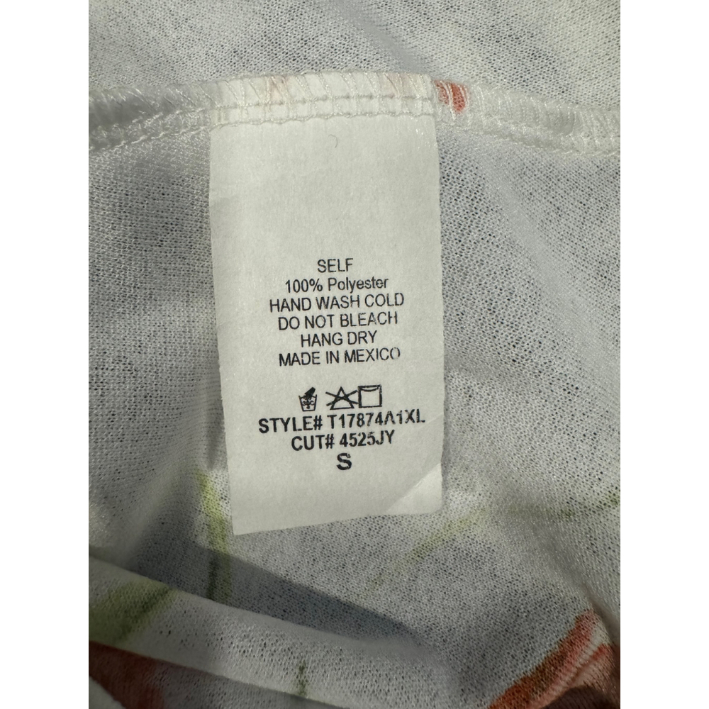 White Birch Floral Spaghetti Strap Tank Top | NWOT | Sz X-Large - Picture 9 of 9